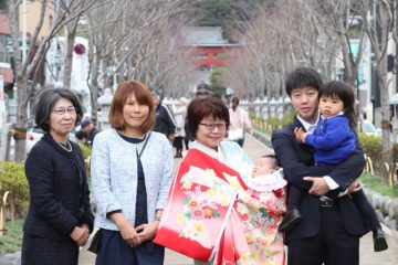 鎌倉お宮参り段葛